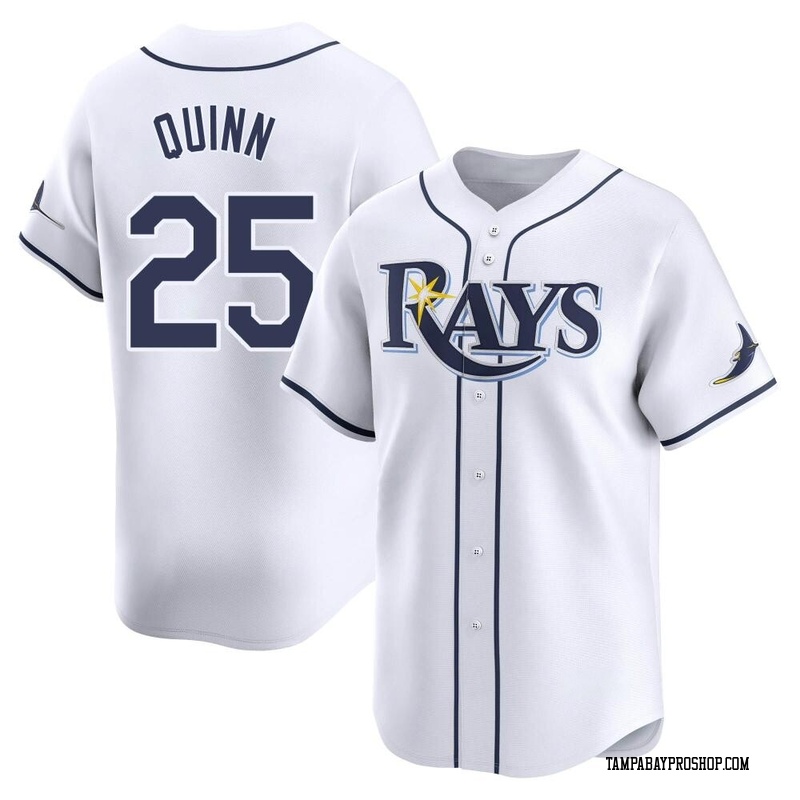 Roman Quinn Youth Tampa Bay Rays Home Jersey - White Limited