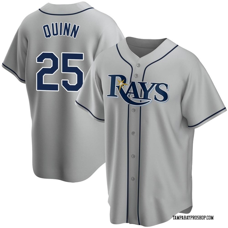 Roman Quinn Youth Tampa Bay Rays Road Jersey - Gray Replica