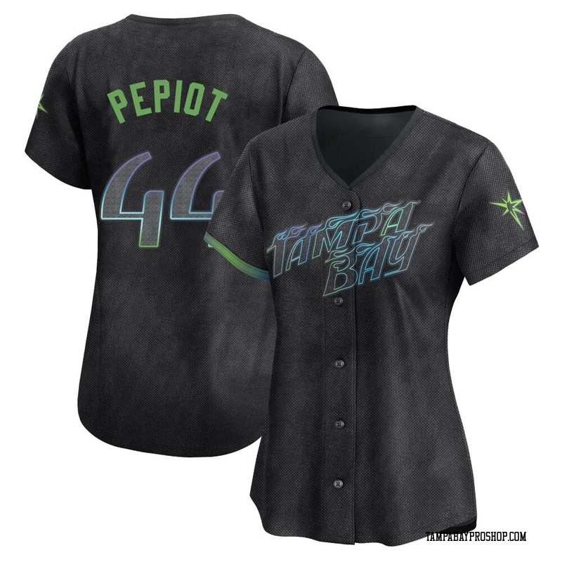 Ryan Pepiot Women's Tampa Bay Rays 2024 City Connect Jersey - Charcoal Limited