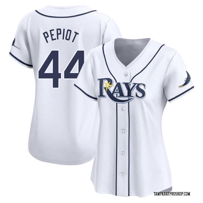 Ryan Pepiot Women's Tampa Bay Rays Home Jersey - White Limited