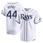 Ryan Pepiot Youth Tampa Bay Rays Home Jersey - White Limited