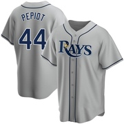Ryan Pepiot Youth Tampa Bay Rays Road Jersey - Gray Replica