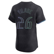 Ryan Vilade Men's Tampa Bay Rays 2024 City Connect Jersey - Charcoal Elite