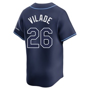 Ryan Vilade Men's Tampa Bay Rays Away Jersey - Navy Limited