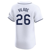 Ryan Vilade Men's Tampa Bay Rays Home Jersey - White Elite