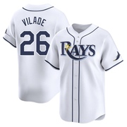 Ryan Vilade Youth Tampa Bay Rays Home Jersey - White Limited