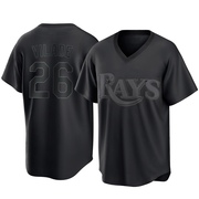 Ryan Vilade Youth Tampa Bay Rays Pitch Fashion Jersey - Black Replica