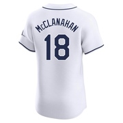 Shane McClanahan Men's Tampa Bay Rays Home Jersey - White Elite