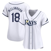 Shane McClanahan Women's Tampa Bay Rays Home Jersey - White Limited