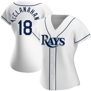 Shane McClanahan Women's Tampa Bay Rays Home Jersey - White Replica