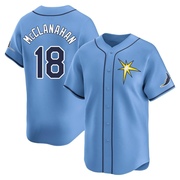 Shane McClanahan Youth Tampa Bay Rays Alternate Jersey - Light Blue Limited