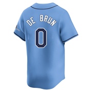 Slater de Brun Youth Tampa Bay Rays Alternate Jersey - Light Blue Limited