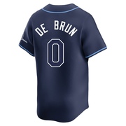 Slater de Brun Youth Tampa Bay Rays Away Jersey - Navy Limited