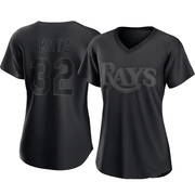 Steven Matz Women's Tampa Bay Rays Pitch Fashion Jersey - Black Authentic