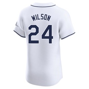 Steven Wilson Men's Tampa Bay Rays Home Jersey - White Elite
