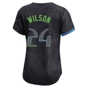 Steven Wilson Women's Tampa Bay Rays 2024 City Connect Jersey - Charcoal Limited