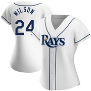 Steven Wilson Women's Tampa Bay Rays Home Jersey - White Authentic