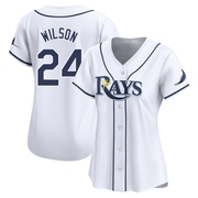 Steven Wilson Women's Tampa Bay Rays Home Jersey - White Limited