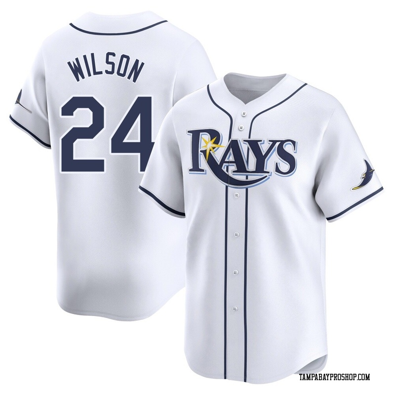 Steven Wilson Youth Tampa Bay Rays Home Jersey - White Limited