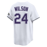Steven Wilson Youth Tampa Bay Rays Throwback Cooperstown Jersey - White Limited
