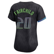 Stuart Fairchild Women's Tampa Bay Rays 2024 City Connect Jersey - Charcoal Limited