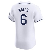 Taylor Walls Men's Tampa Bay Rays Home Jersey - White Elite