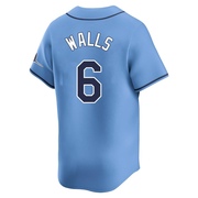 Taylor Walls Youth Tampa Bay Rays Alternate Jersey - Light Blue Limited