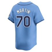 Trevor Martin Men's Tampa Bay Rays Alternate Jersey - Light Blue Limited
