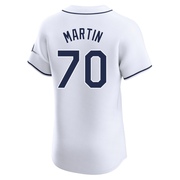 Trevor Martin Men's Tampa Bay Rays Home Jersey - White Elite