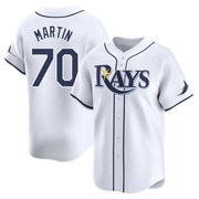 Trevor Martin Men's Tampa Bay Rays Home Jersey - White Limited