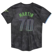 Trevor Martin Toddler Tampa Bay Rays 2024 City Connect Jersey - Charcoal Limited