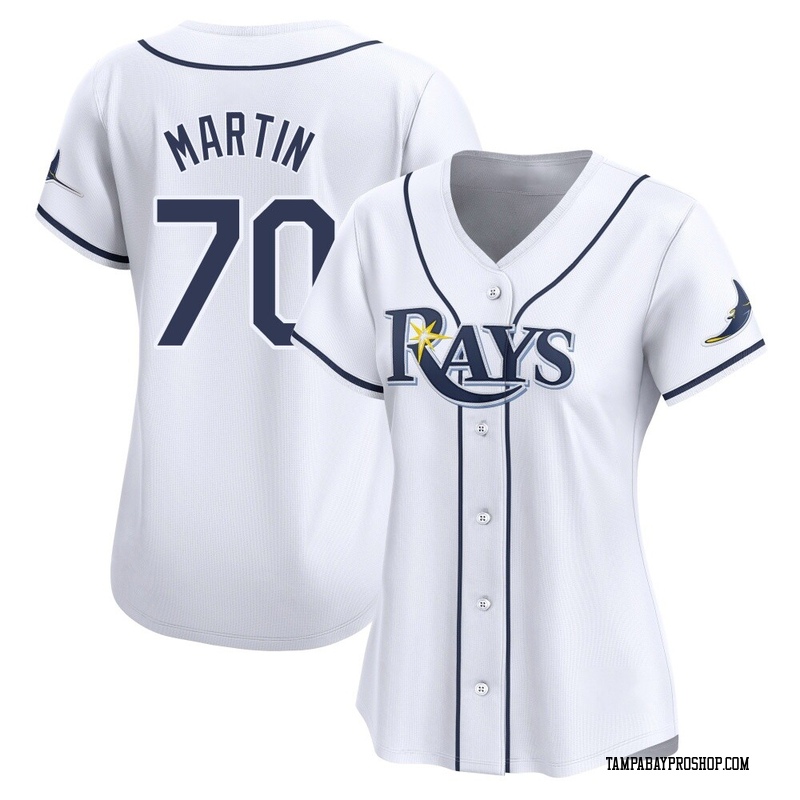 Trevor Martin Women's Tampa Bay Rays Home Jersey - White Limited