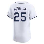 Victor Mesa Jr. Men's Tampa Bay Rays Home Jersey - White Elite