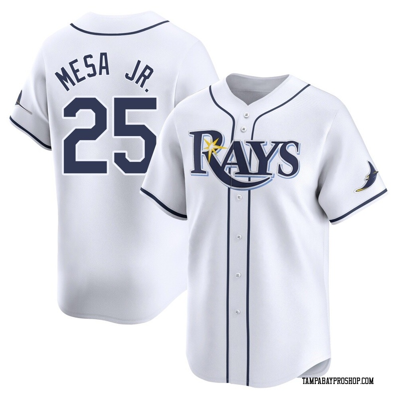 Victor Mesa Jr. Men's Tampa Bay Rays Home Jersey - White Limited
