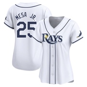 Victor Mesa Jr. Women's Tampa Bay Rays Home Jersey - White Limited