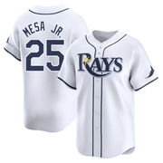 Victor Mesa Jr. Youth Tampa Bay Rays Home Jersey - White Limited