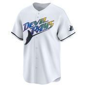 Victor Mesa Jr. Youth Tampa Bay Rays Throwback Cooperstown Jersey - White Limited