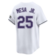 Victor Mesa Jr. Youth Tampa Bay Rays Throwback Cooperstown Jersey - White Limited