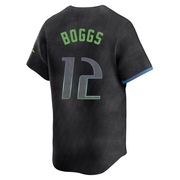 Wade Boggs Men's Tampa Bay Rays 2024 City Connect Jersey - Charcoal Limited