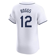 Wade Boggs Men's Tampa Bay Rays Home Jersey - White Elite