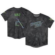 Yandy Diaz Toddler Tampa Bay Rays 2024 City Connect Jersey - Charcoal Limited