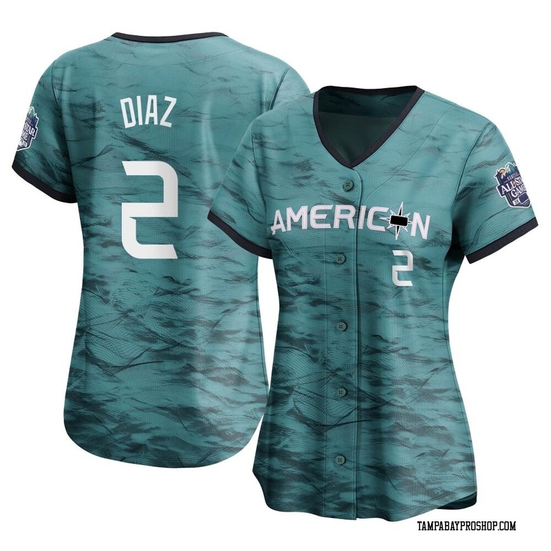 Yandy Diaz Women's Tampa Bay Rays American League Game 2023 All-Star Jersey - Teal Limited
