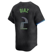 Yandy Diaz Youth Tampa Bay Rays 2024 City Connect Jersey - Charcoal Limited