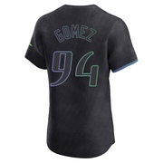 Yoendrys Gomez Men's Tampa Bay Rays 2024 City Connect Jersey - Charcoal Elite